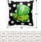 St Patricks Day Outdoor Pillow Covers 18x18 Set of 2 Green Shamrock Throw Pillow Cover Polka Dots